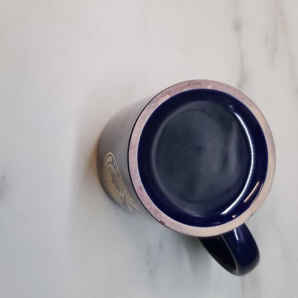 Mug- Unique Blue and Gold State of Kansas - Picture 7 of 7